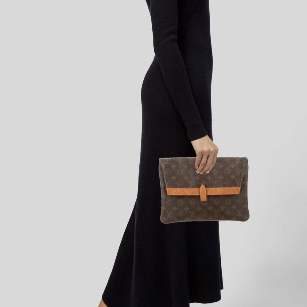 Vintage Louis Vuitton Pochette Pliant Envelop Clutch